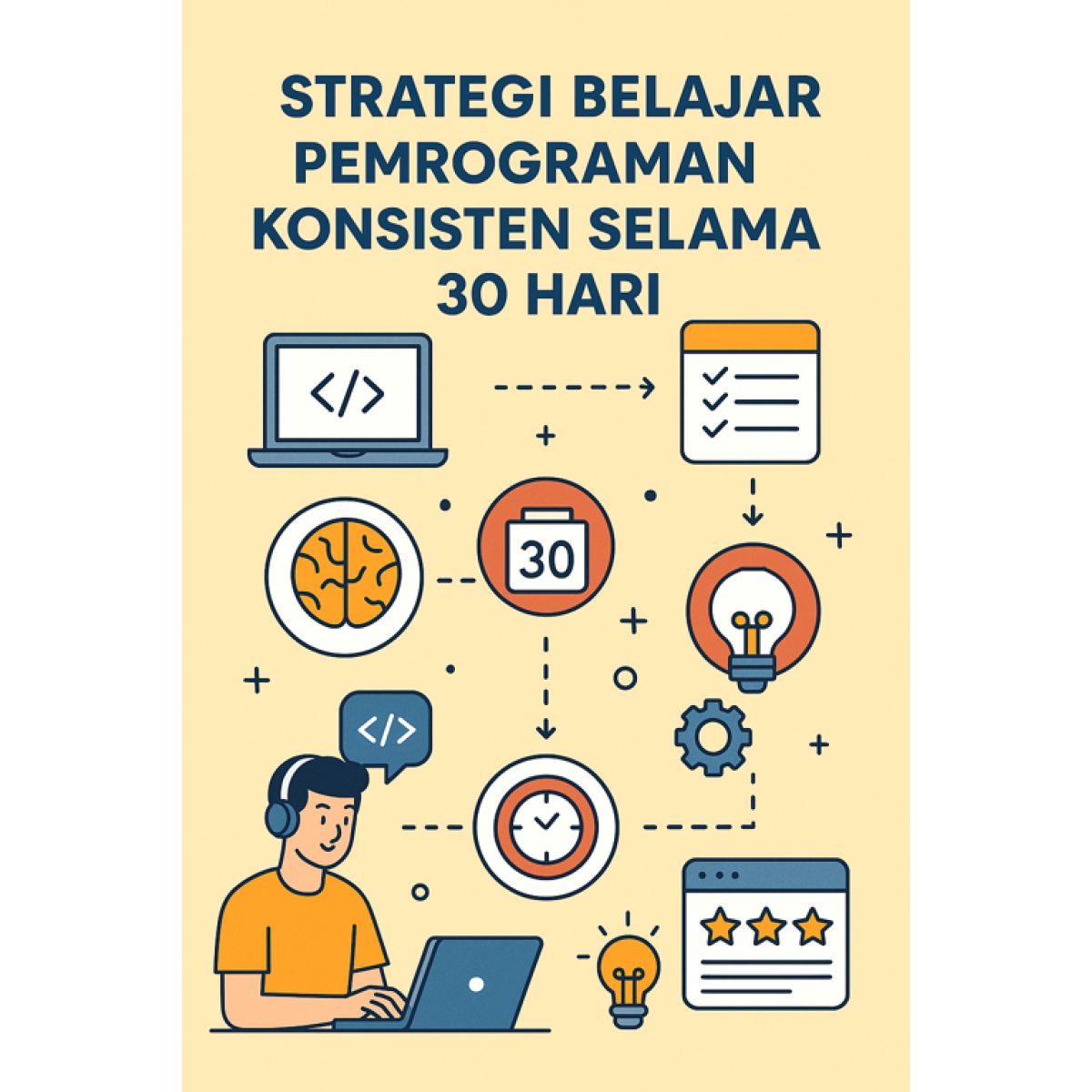 Strategi Belajar Pemrograman Konsisten Selama 30 Hari